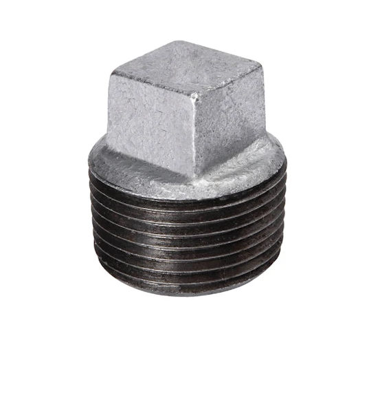 Galvanized Plug - 1/8"
