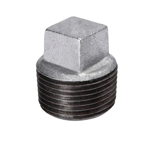 Galvanized Plug - 1 1/2"