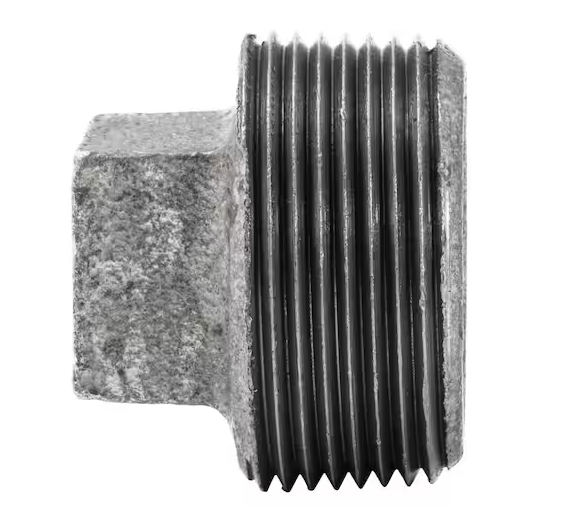 Galvanized Plug - 1/8"