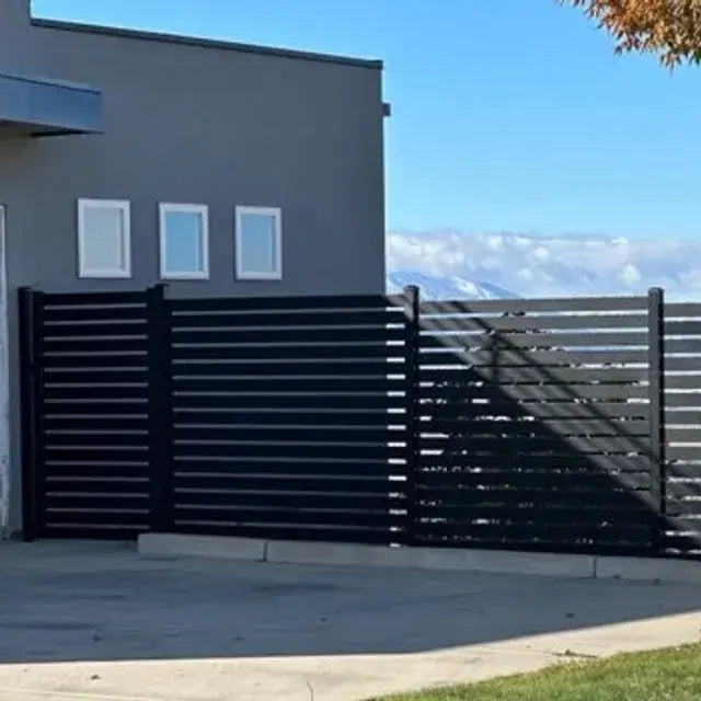 Horizontal Aluminum Fence