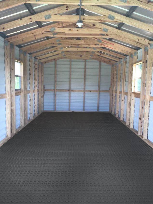 Waterproof Outdoor Shed Flooring | G-Floor<sup>®</sup> Roll-Out Vinyl Flooring