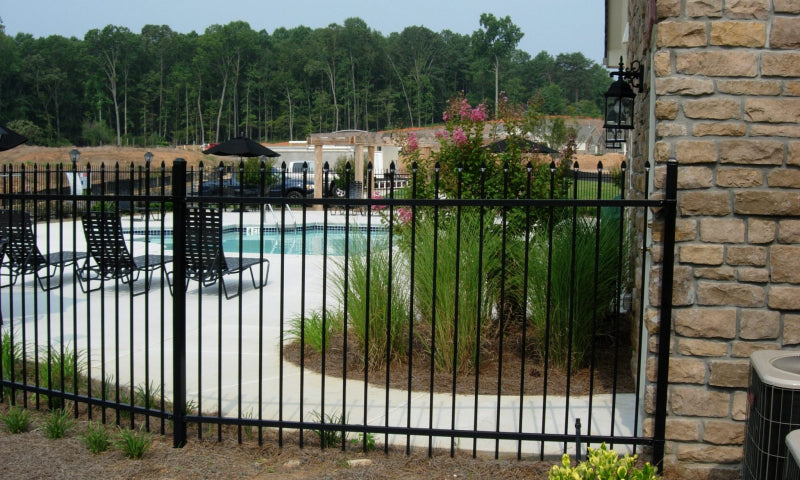 Lafayette Iron Fence Panels
