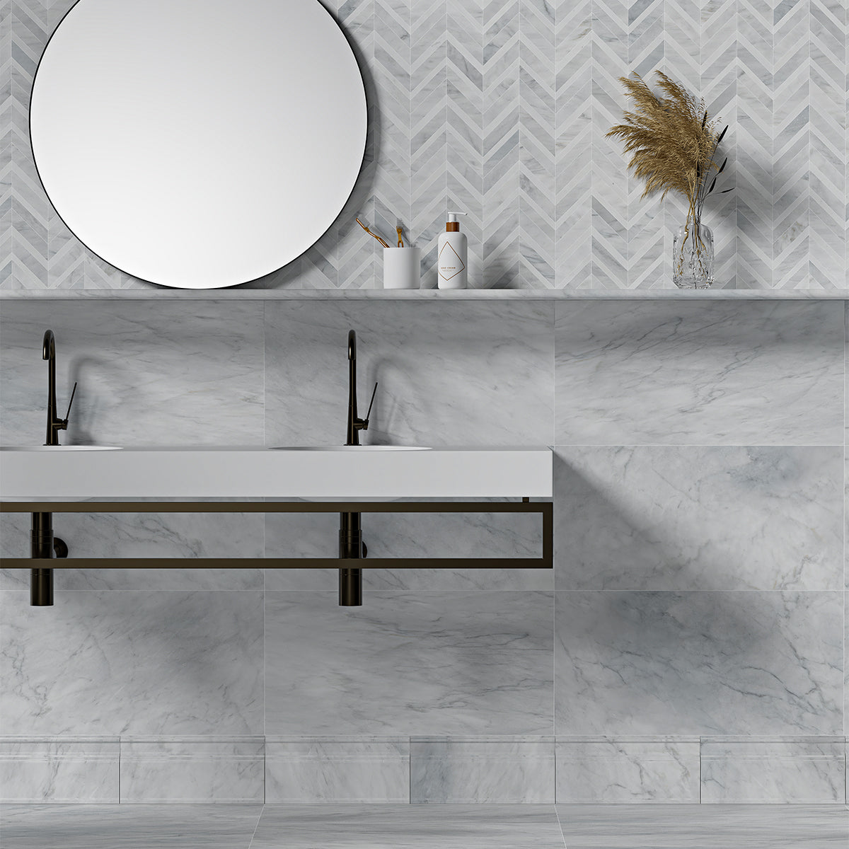 Avenza Honed Marble Tile