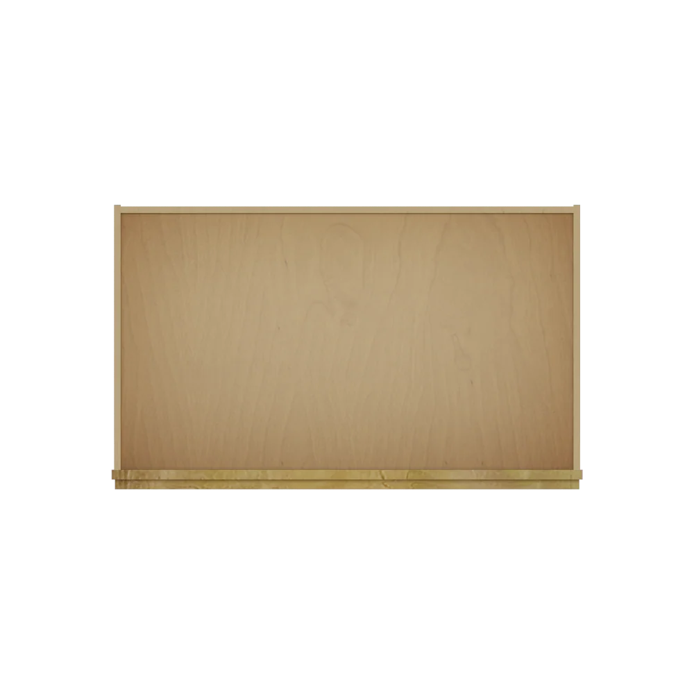 Modernform Cabinet Natural Shaker 36" W X 34 1/2" H X 21" D Sink Base 2 Doors/1 False Front