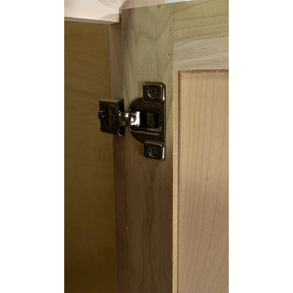 24 in. Sink and Drawer Base Vanity Bathroom Cabinet in Unfinished Poplar | Shaker Style