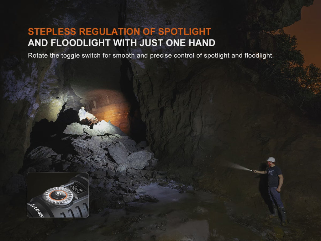 Fenix LD45R Adjustable Beam Flashlight