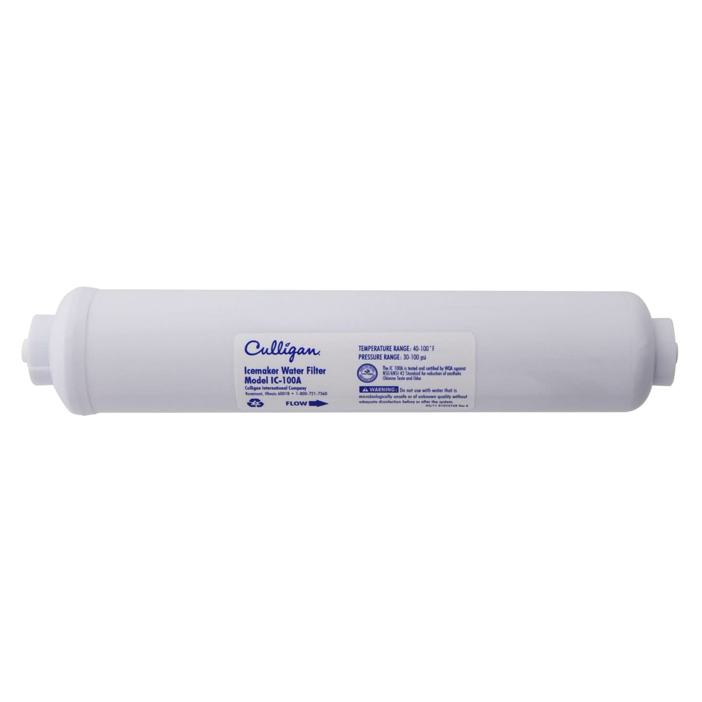 Culligan IC-100 Inline Refrigerator Water Filter