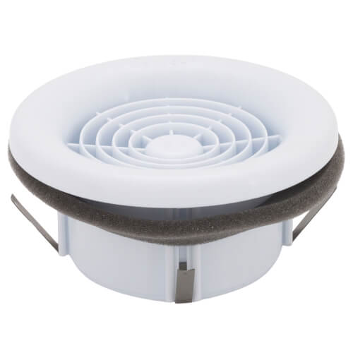 DG Series Plastic Designer Exhaust Grille w/ Metal Mounting Collar for 4" Duct ( DG Series Plastic Designer Exhaust Grille w/ Metal Mounting Collar for 4" Duct )