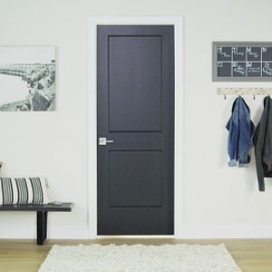 Logan 2-Panel Fiberglass Door