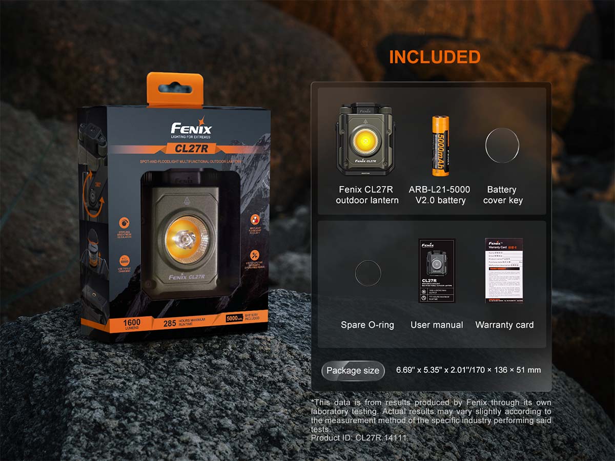 Fenix CL27R Rechargeable Lantern