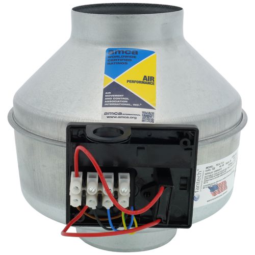 FG Series Round Inline Exhaust Fan, 4" Duct (100 CFM) ( FG Series Round Inline Exhaust Fan, 4" Duct (100 CFM) )