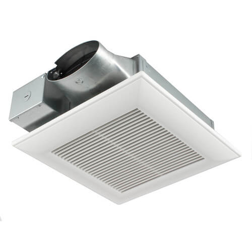 WhispERValue DC Pick-A-Flow 50, 80 or 100 CFM Ceiling or Wall Low Profile Housing Depth Bath Exhaust Fan, ENERGY STAR Certified ( WhispERValue DC Pick-A-Flow 50, 80 or 100 CFM Ceiling or Wall Low Profile Housing Depth Bath Exhaust Fan, ENERGY STAR Certifi