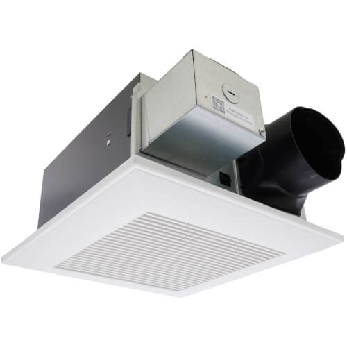 WhisperFit DC, Pick-A-Flow 50/80/110 CFM ENERGY STAR Quiet Ceiling Bathroom Exhaust Fan w/Flex-Z Fast Install Bracket, ENERGY STAR Certified ( WhisperFit DC, Pick-A-Flow 50/80/110 CFM ENERGY STAR Quiet Ceiling Bathroom Exhaust Fan w/Flex-Z Fast Install Br