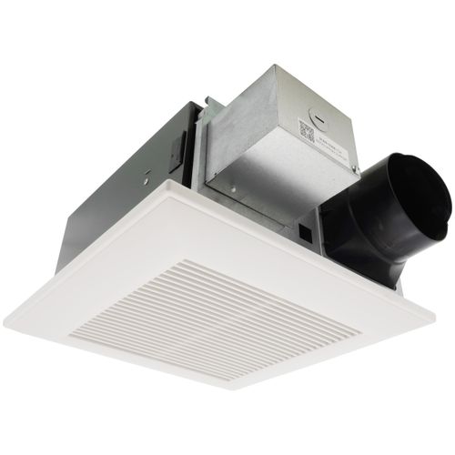 WhisperFit DC Condensation Sensor, Pick-A-Flow 50/80/110 CFM, ENERGY STAR Certified Quiet EZ Install Ceiling Bathroom Exhaust Fan ( WhisperFit DC Condensation Sensor, Pick-A-Flow 50/80/110 CFM, ENERGY STAR Certified Quiet EZ Install Ceiling Bathroom Exhau