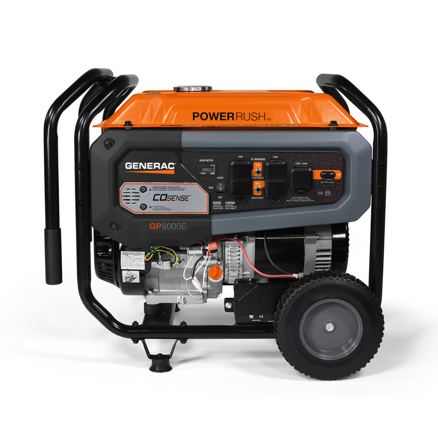 8,000-watt Electric Start Portable Generator With COSENSE® Technology