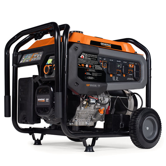Generac GP9500E | Tri Fuel Portable Generator, 49ST