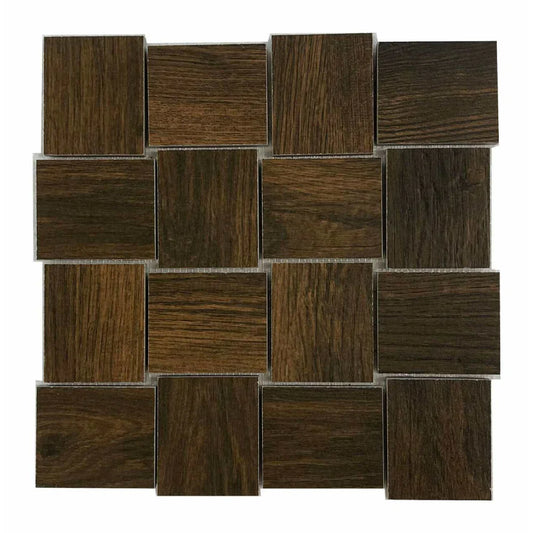 Lifeproof Modern Weave Autumn Wood Floor Tile 12x12