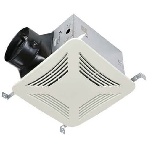 Premium Choice XP (PCXP) Ventilation Fan - Ceiling Mount Bathroom Fan, 6" Duct (150 CFM, 120V, 1015 RPM) ( GBR100 BreezGreenBuilder G2 Series, Single Speed Bath Fan (100 CFM) )