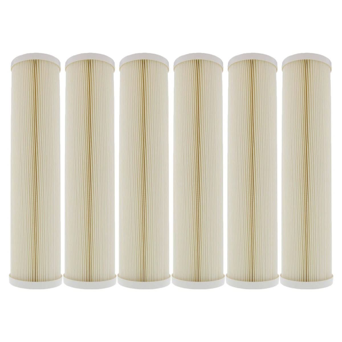 Pentek ECP5-20BB Pleated Sediment Water Filters (20-inch x 4-1/2-inch)