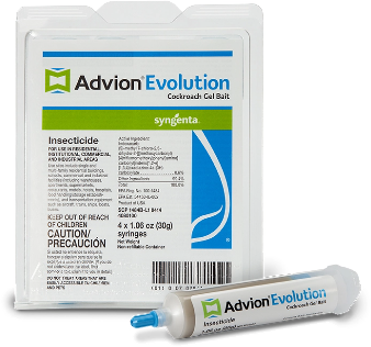 Advion Evolution Cockroach Gel Bait – 1.06 oz Syringe