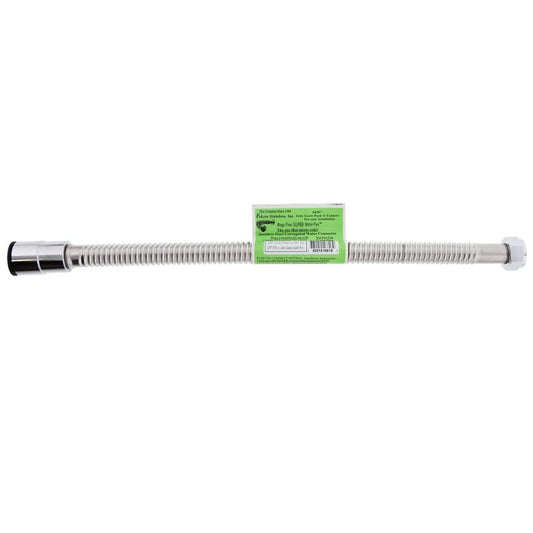 Stainless Steel Flex Connector 3/4 Inch PTC X 3/4 Inch FIP (18-Inch)