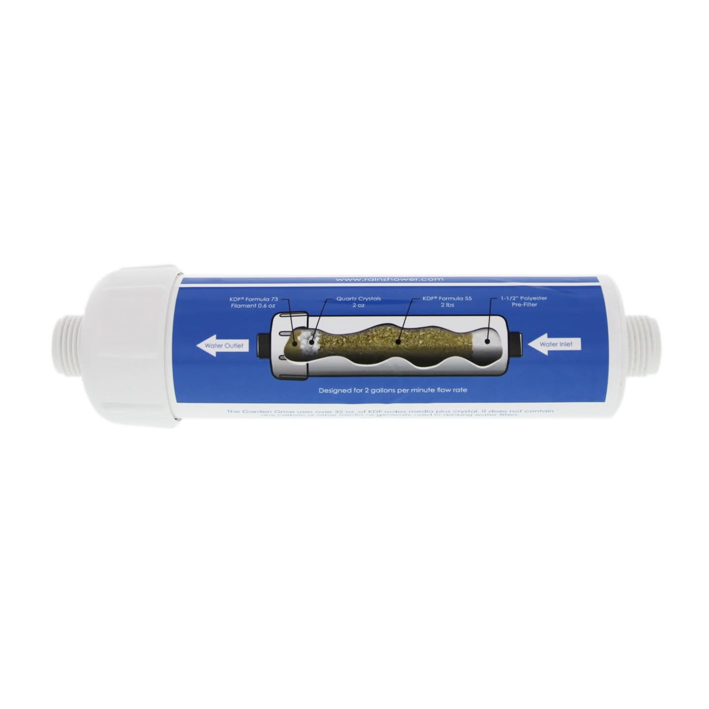 Rainshower Garden Grow Garden Hose Filter and Hose Saver