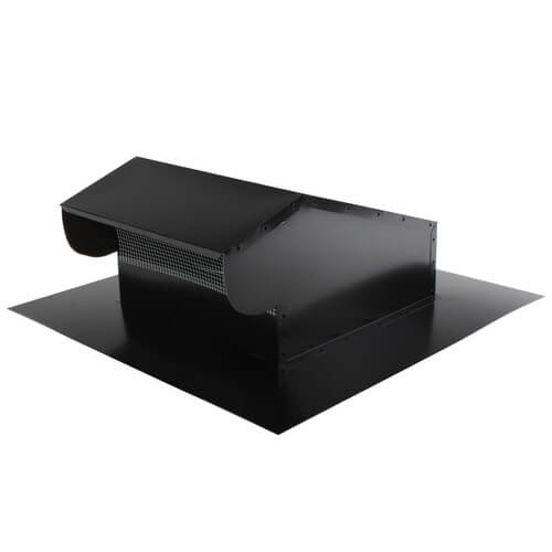 RC10P Roof Cap, Black Painted Steel, 10" Duct ( RC10P Roof Cap, Black Painted Steel, 10" Duct )