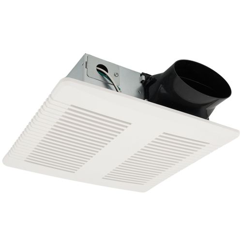 Simple 100 Quiet Bath Exhaust Fan, 4" Duct - 100 CFM, 120V ( Simple 100 Quiet Bath Exhaust Fan, 4" Duct - 100 CFM, 120V )