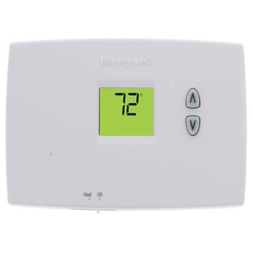 PRO 1000 Non-Programmable, Heat Only, Horizontal Thermostat, TH1100DH1004 ( PRO 1000 Non-Programmable, Heat Only, Horizontal Thermostat, TH1100DH1004 )