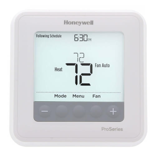 T6 Pro Programmable Thermostat, 2H/1C Heat Pump, 1H/1C Conventional, TH6210U2001 ( T6 Pro Programmable Thermostat, 2H/1C Heat Pump, 1H/1C Conventional, TH6210U2001 )