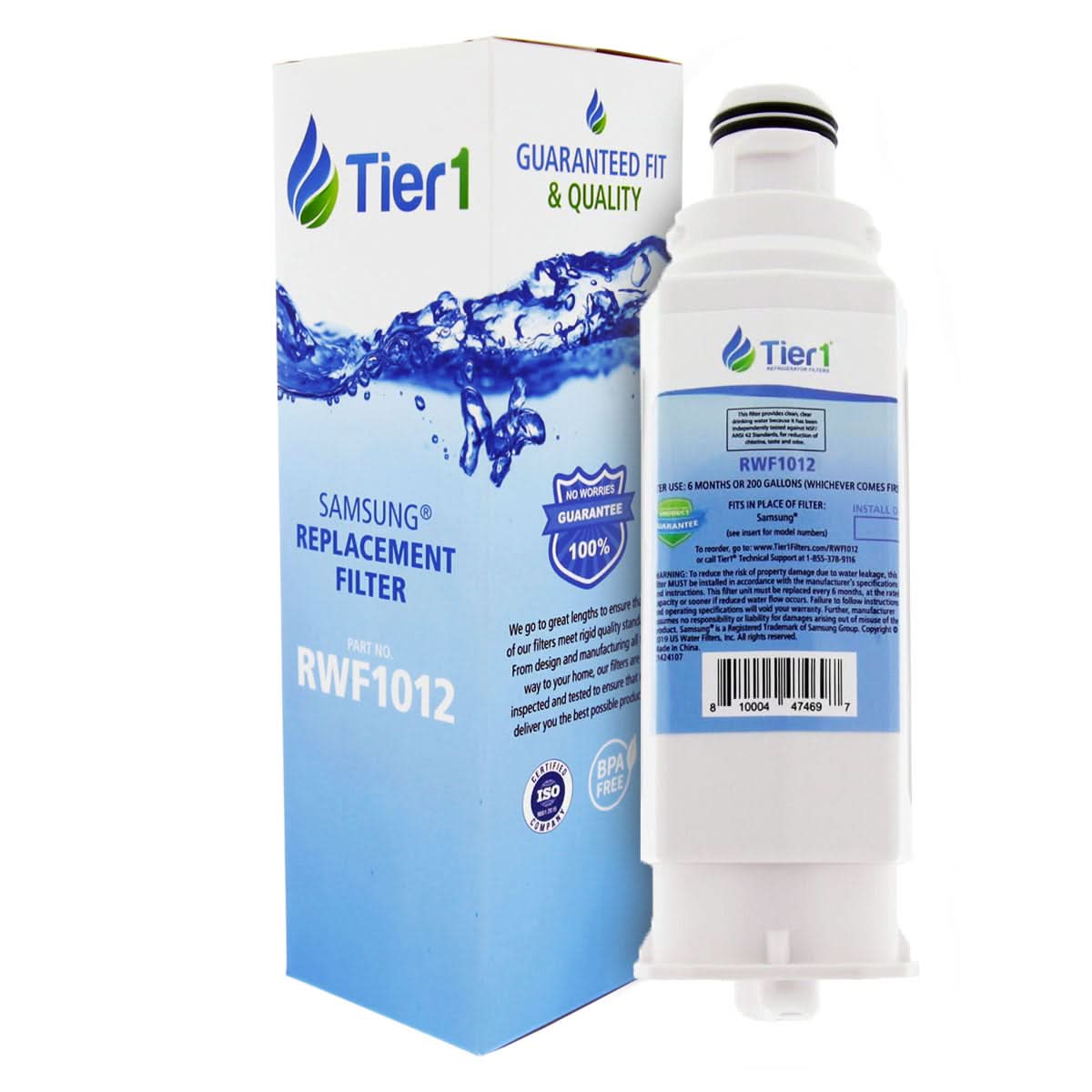 Tier1 Samsung DA97-17376B / HAF-QIN/EXP Comparable Refrigerator Water Filter