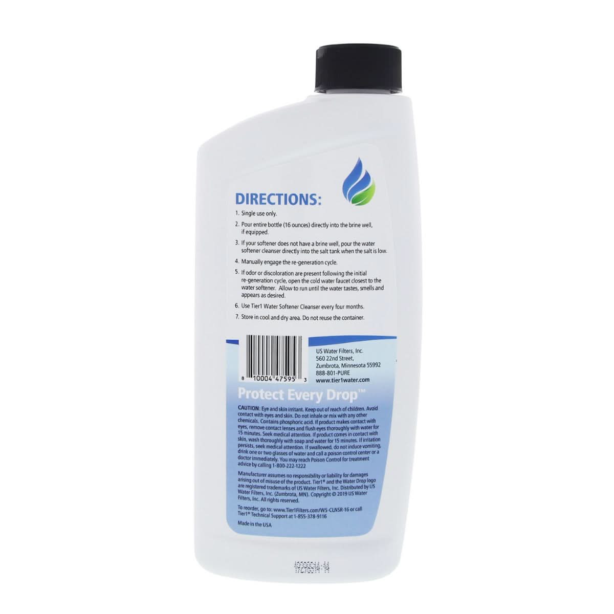 WS-CLNSR-16 Water Softener Resin Cleanser By Tier1