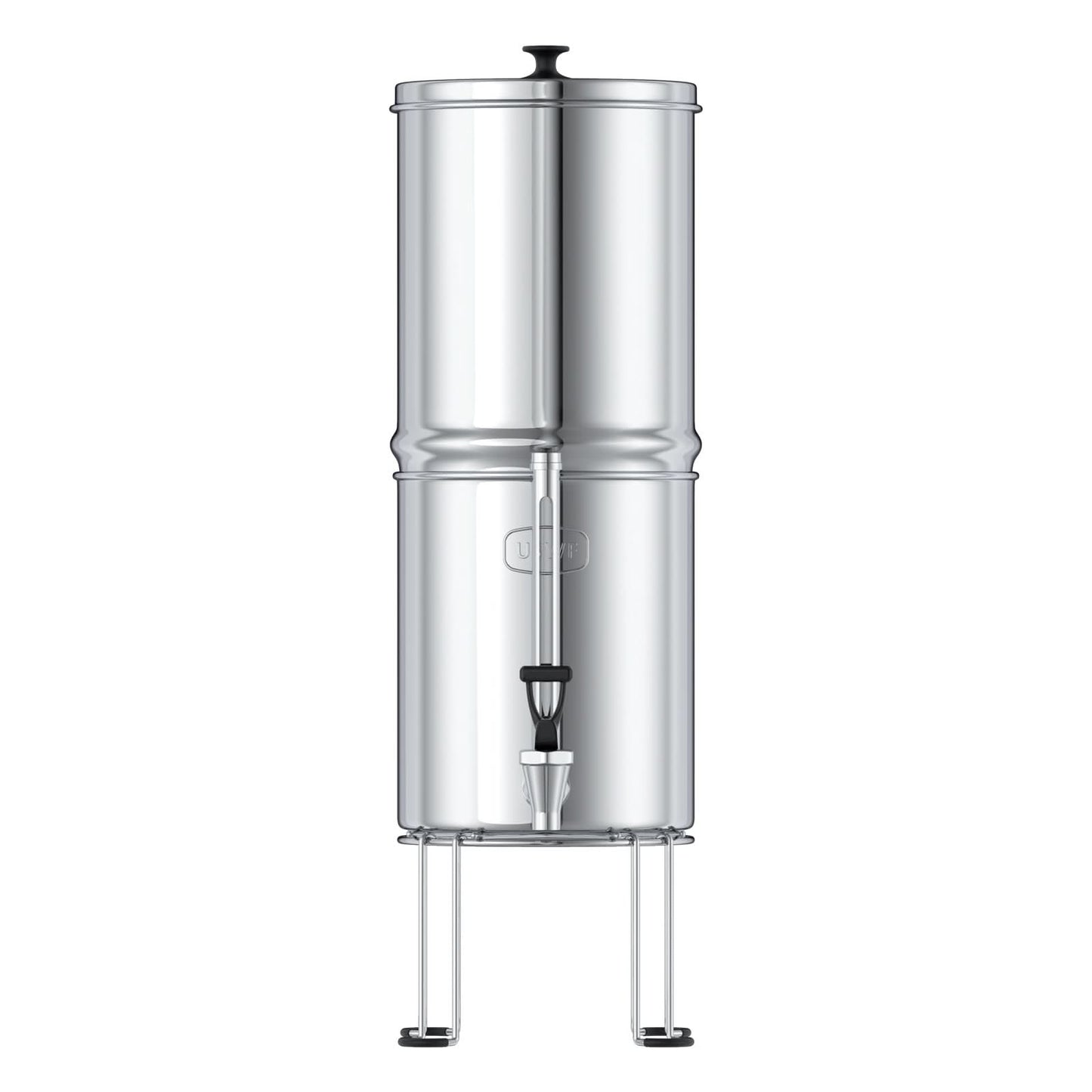 USWF 2.25 Gallon Stainless Steel Gravity Fed Filter System