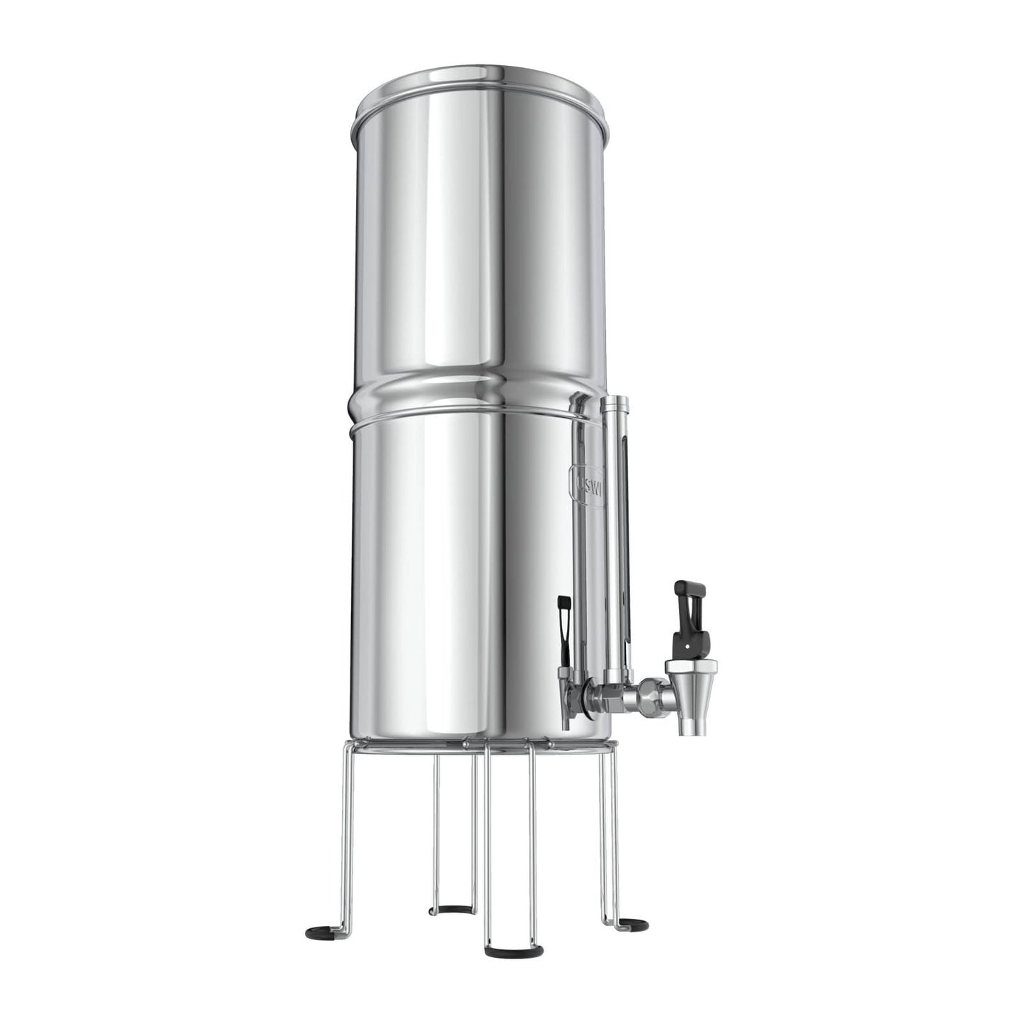 USWF 2.25 Gallon Stainless Steel Gravity Fed Filter System