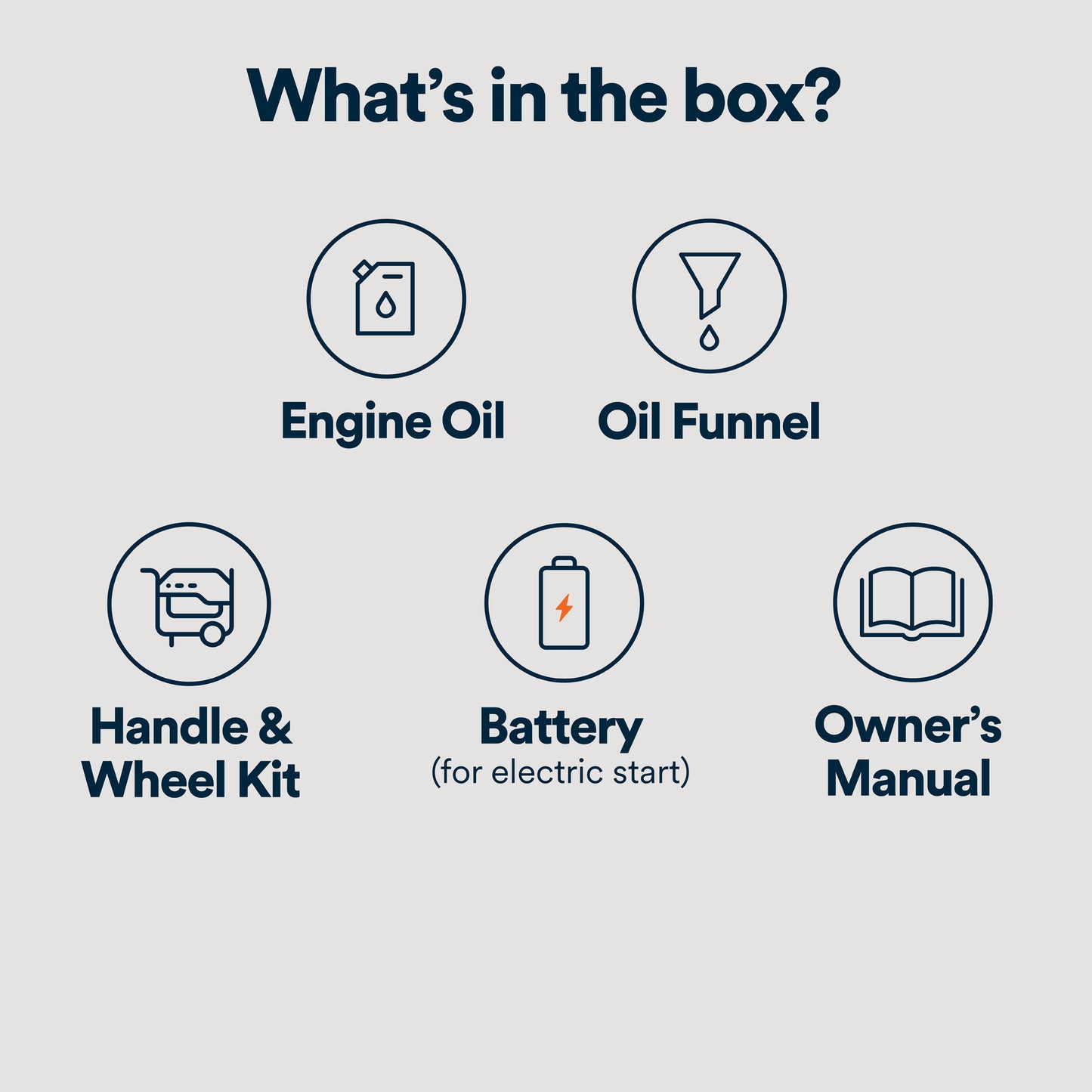 GP Series 5500-watt COSENSE® 50ST Portable Generator