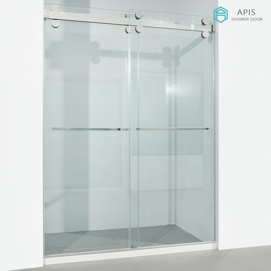 AS-8855 Frameless Double Sliding Shower Door
