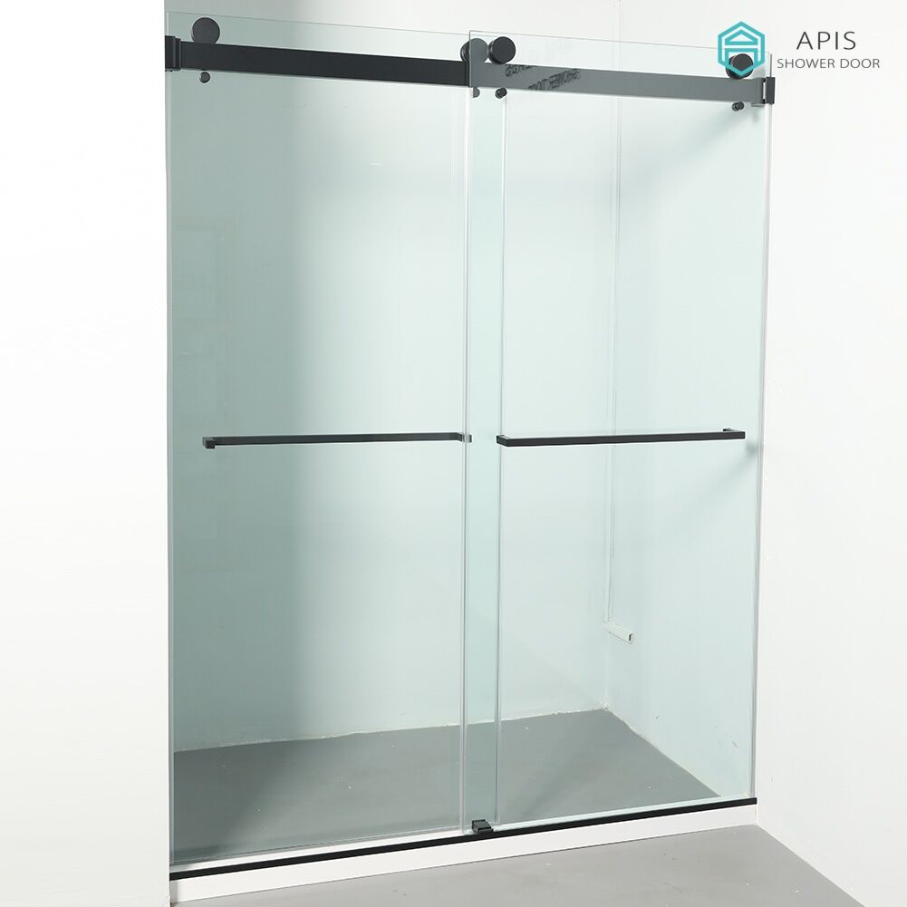 AS-8855D Double Sliding Shower Door 60" x 60"