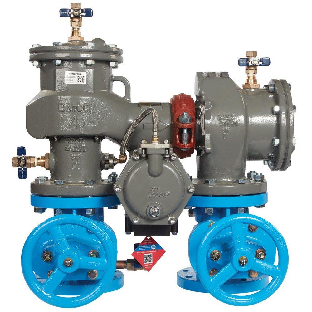 FEBCO LF880V-FS 6 in Ductile Iron Flanged Reduced Pressure Detector Assembly with Flood Sensor