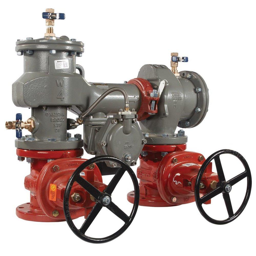 FEBCO LF880V-FS 6 in Ductile Iron Flanged Reduced Pressure Zone Assembly with Flood Sensor