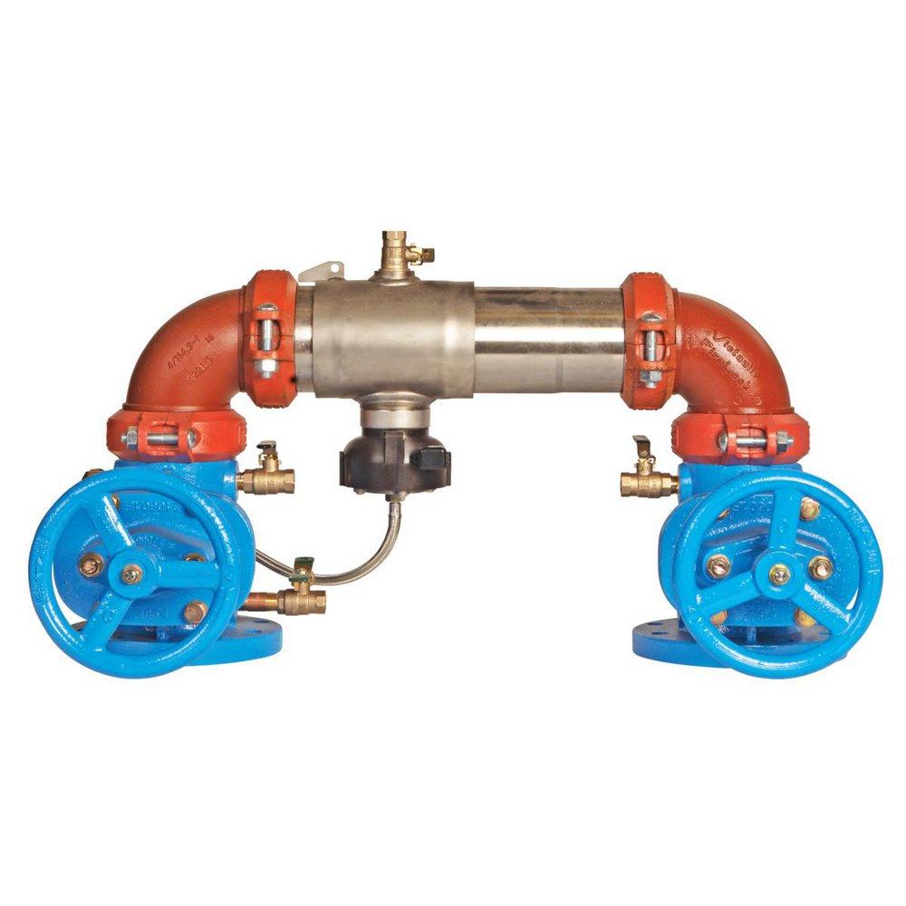 Watts Series 957 4 in. Stainless Steel Flanged Backflow Preventer