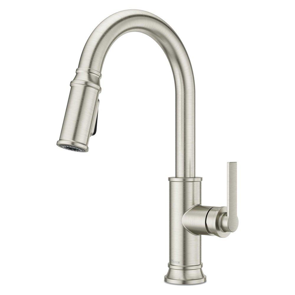 Pfister Colfax Single Handle Pull Down Kitchen Faucet in Stainless Steel