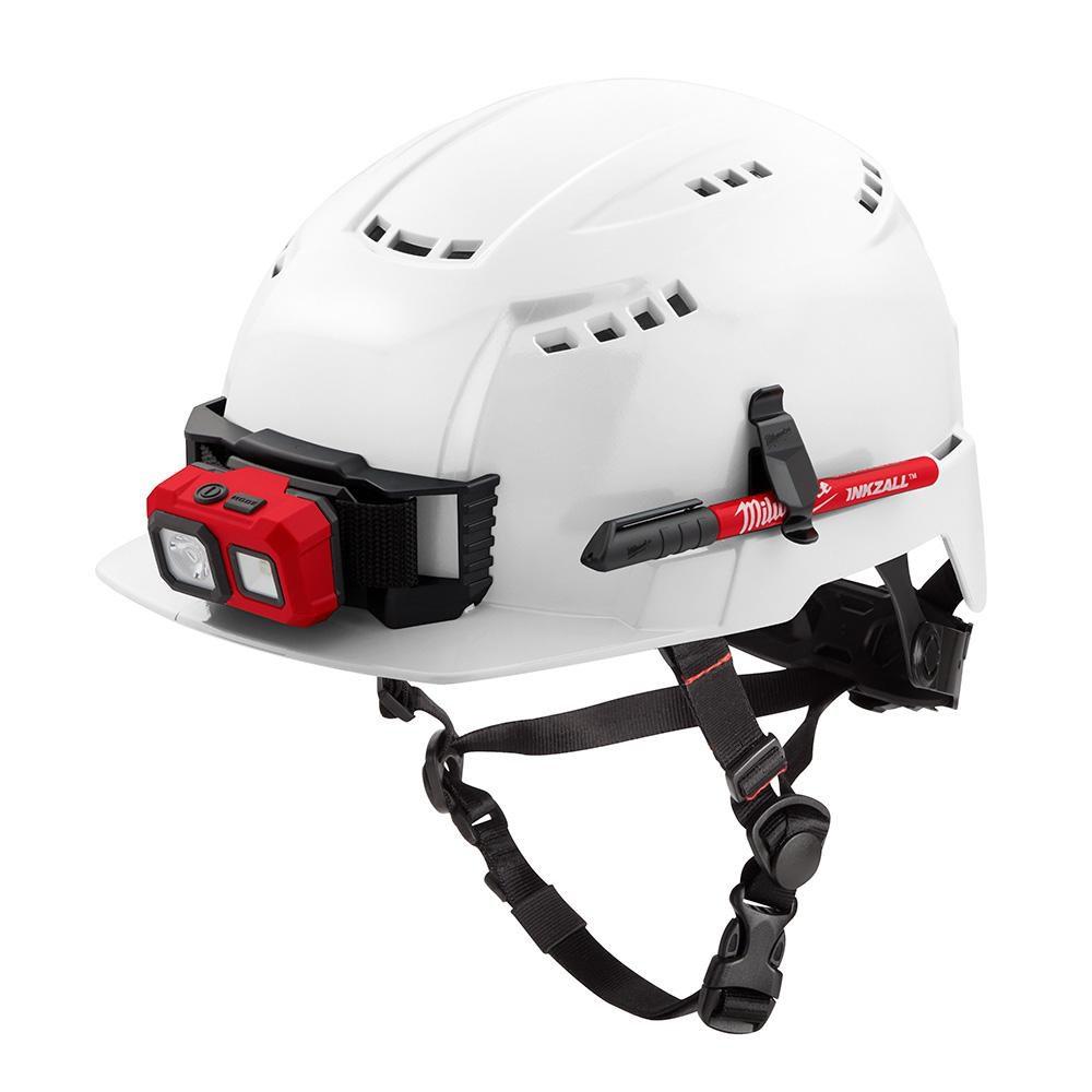 Milwaukee® Bolt™ Plastic Hard Hat in White