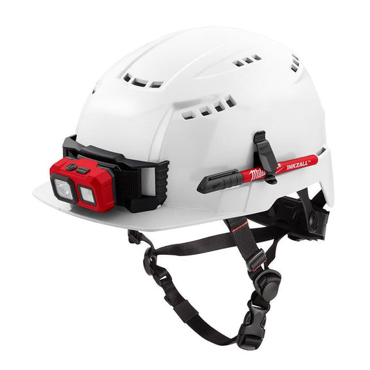 Milwaukee® Bolt™ Plastic Hard Hat in White