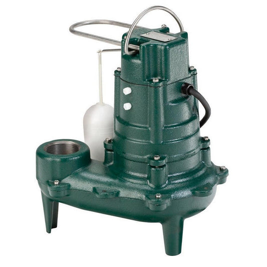 Zoeller Pump Co Waste-Mate 1/2 HP 115V Cast Iron Sewage Pump with 25 ft. Cord