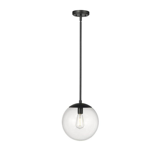 Millennium Lighting Avell 1-Light Pendant Light in Matte Black