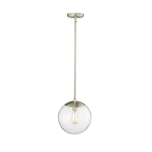 Millennium Lighting Avell 1-Light Pendant Light in Modern Gold