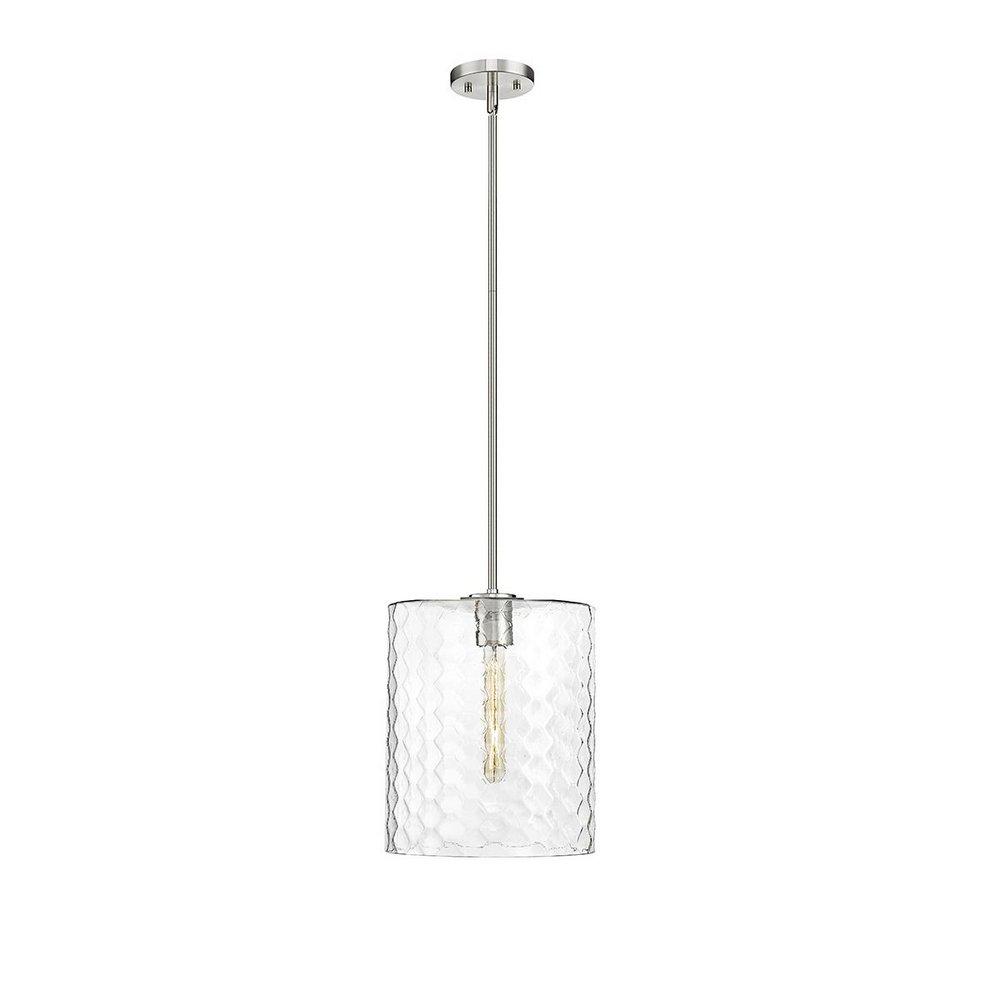 Millennium Lighting Ashli 1-Light Pendant Light in Brushed Nickel