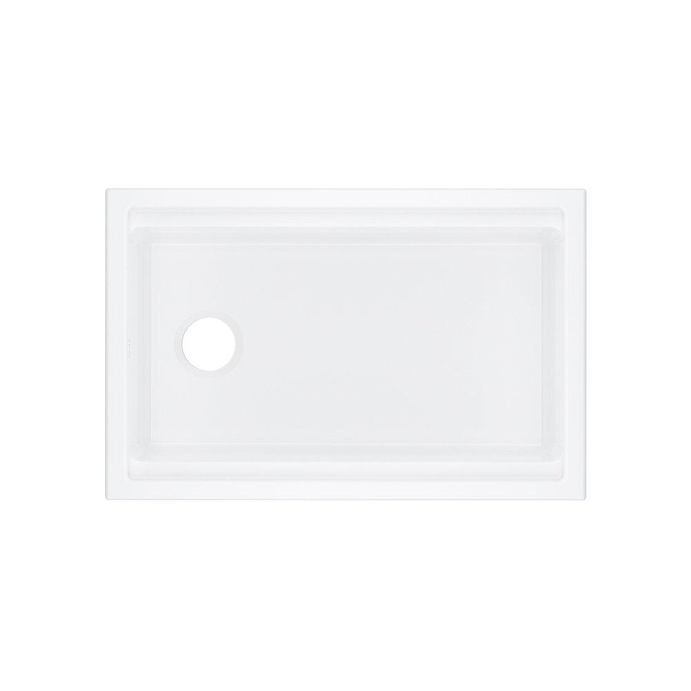 ROHL® Allia 30-7/8 in. Undermount Fireclay Single Bowl Workstation Kitchen Sink in White