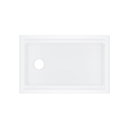 ROHL® Allia 30-7/8 in. Undermount Fireclay Single Bowl Workstation Kitchen Sink in White