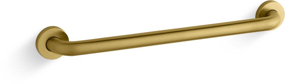 KOHLER Contemporary 18 in. Grab Bar in Vibrant® Brushed Moderne Brass